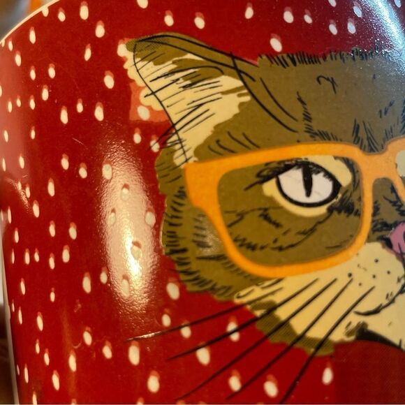Stacking kitty cat Swifty mugs in stainless steel mug holder - Picture 14 of 16